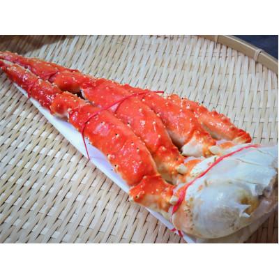 ふるさと納税 網走市 ボイル本タラバガニ脚 4Lサイズ約2kg(約1kg×2)〈ロシア産/網走市内加工〉 |  | 01
