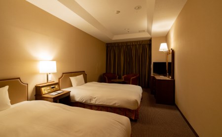 ペア宿泊券 下関グランドホテル 海側ツイン2名様 ～しものせき水族館「海響館」チケット付 FM