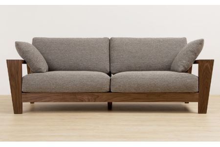 No.829-08 （ウォールナット）AUTHENTICITY SOFA E RD（レッド）