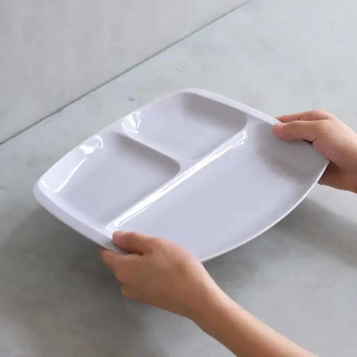 【波佐見焼】スマート ランチプレート カップ 2点セット ライラック【西海陶器】[OA368]