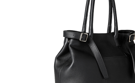 トリヨンラグーン シュリンクレザー トートバッグM 鞄 かばん バッグ 牛革 レザー レザートート シンプル ビジネス カジュアル 旅行 レジャー 東京都 文京区 ブラック