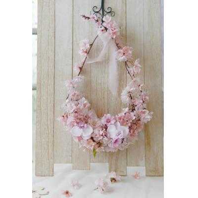 ふるさと納税 高畠町 まるで生花のような桜ドロップリース |  | 03