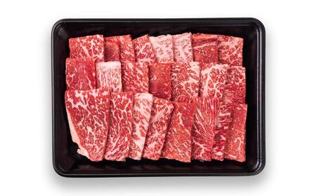 【2月発送】宮崎県産黒毛和牛 赤身焼肉 500g BBQ 鉄板焼肉 宮崎県産 ミヤチク＜1.1-51＞●