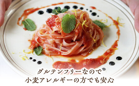 グルテンフリーの白米麺と玄米麺のミックス　日本海のあごだし麺つゆセット（6食）