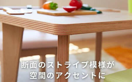 BAOBAB LAND 子供机 子供テーブル 子供 デスク 木製 北欧 エコ 選べる 高さ40 KG【22-001】