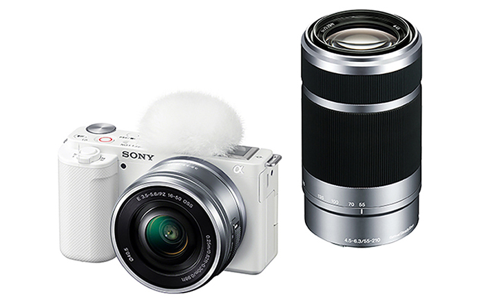 
            【ホワイト】【台数限定】デジタル 一眼 カメラ VLOGCAM ZV-E10Y ダブルズーム レンズ キット ソニー【株式会社九州ケーズデンキ】 [BHBZ007]
          