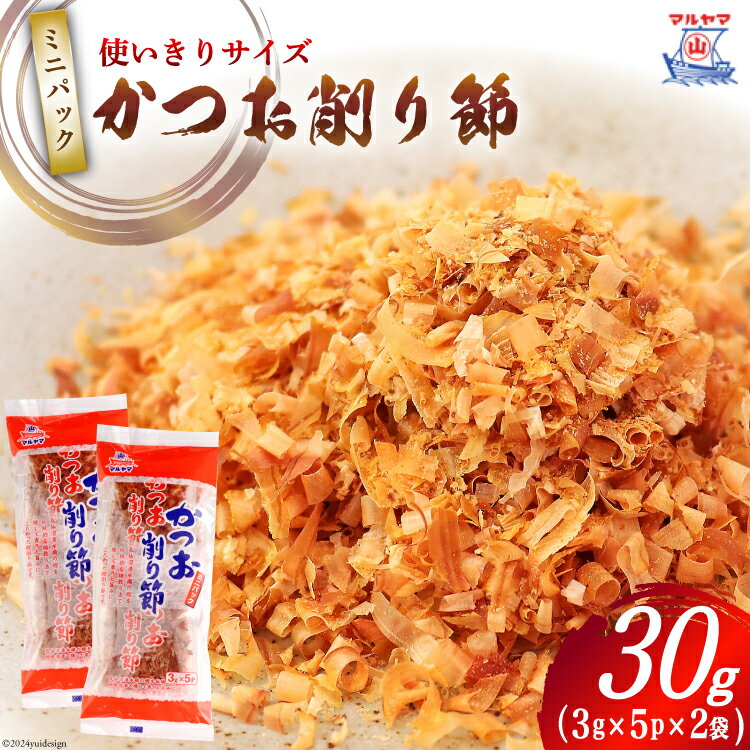 【ふるさと納税】乾物 かつお削り節 2袋 3g×5p/袋 計30g [気仙沼市物産振興協会 宮城県 気仙沼市 20565341] かつお節 かつおぶし 出汁 だし かつお カツオ 鰹 気仙沼水揚げ 小分け