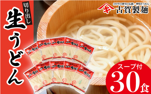 
ふっくらモチモチ神埼生うどん 10袋入 【麺 うどん 生うどん 釜揚げうどん】(H014125)
