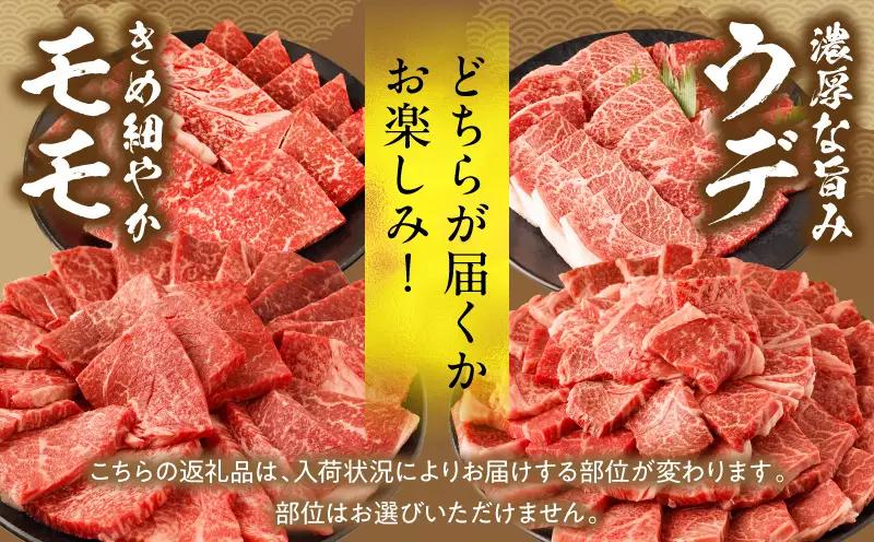 牛肉 赤身 牛肉[宮崎牛 ウデ・モモ 焼肉 1kg]
