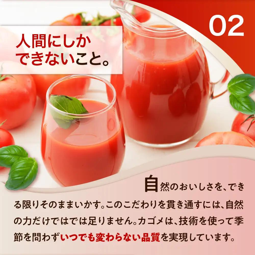 【定期便12ヵ月】カゴメトマトジュース 食塩無添加 720ml 15本 ns111-019