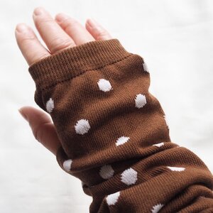 アームカバー 鹿ドット 5-167