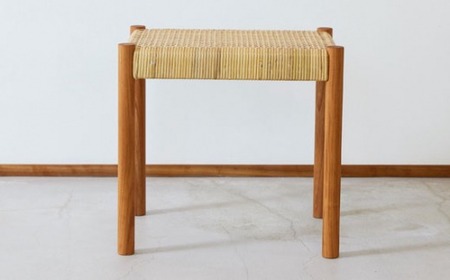 籐編みのスツール ケヤキ 林蔵 wood furniture | 椅子 スツール 椅子 スツール 椅子 スツール 椅子 スツール 椅子 スツール