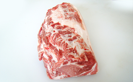 豚肉 かみふらのポーク 地養豚肩ロースブロック 豚肉【2.3kg】