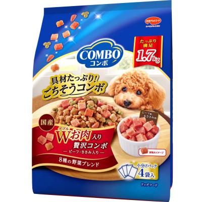 ふるさと納税 袋井市 コンボ ドッグ Wお肉入り 1.7kg×8袋