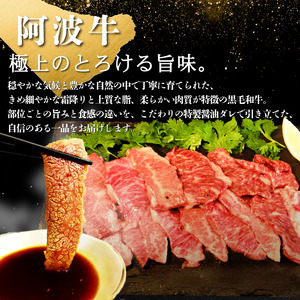 牛肉 阿波牛 焼肉用ミックス（ロース・カルビ・モモ）たれ漬け 1.2kg（300g×4） 国産 肉 カルビ 味付け 柔らか 霜降り ご飯 米 焼肉 BBQ 冷凍 モモ ロース 小松島市