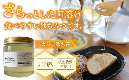 旅する養蜂家厳選！東御市産アカシアはちみつ600g【ビーハイブ】