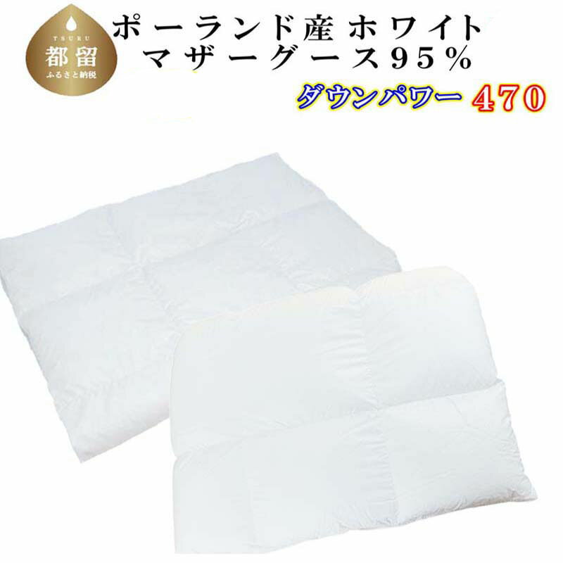 【ふるさと納税】 羽毛合掛け布団 肌掛け布団 2枚組 サイズ選べる ポーランド産マザーグース95% ダウンパワー470 オールシーズン 国内製造 シングル セミダブル ダブル 羽毛 布団