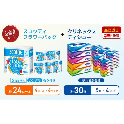 ふるさと納税 岩沼市 ティッシュ+トイレットペーパー6P[No.5704-1796] |  | 01