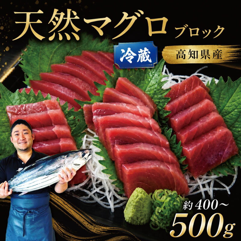 【ふるさと納税】 マグロ 天然マグロ 冷蔵 まぐろ ブロック 400g ～ 500g マグロ刺身 厳選 たたき マグロ丼 鮪 新鮮 国産 ネギトロ丼 高知県産 赤身 天然 スライス刺し身 さしみ ユッケ 魚介 魚 海鮮 海鮮丼 おかず 惣菜 お取り寄せ ギフト プレゼント 父の日 高知県