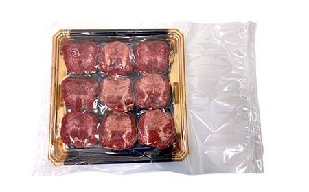 柔らか牛タン高級バージョン 極厚（10mm） 500g（8枚～10枚）（塩味） 焼肉 焼き肉 BBQ キャンプ 味付き 冷凍焼肉 牛たん スライス 冷凍 牛肉 群馬県 富岡市 F21E-407