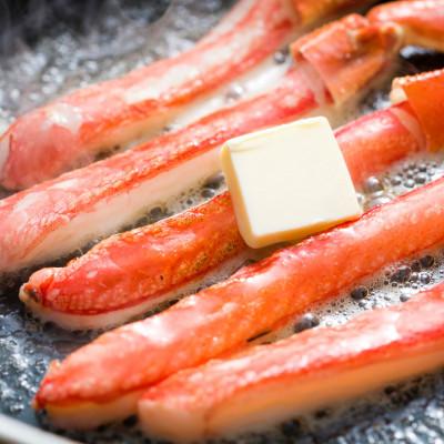 ふるさと納税 網走市 訳あり(小サイズ)2大かにポーションセット　　本ずわいがに・本たらばがに各500g |  | 03