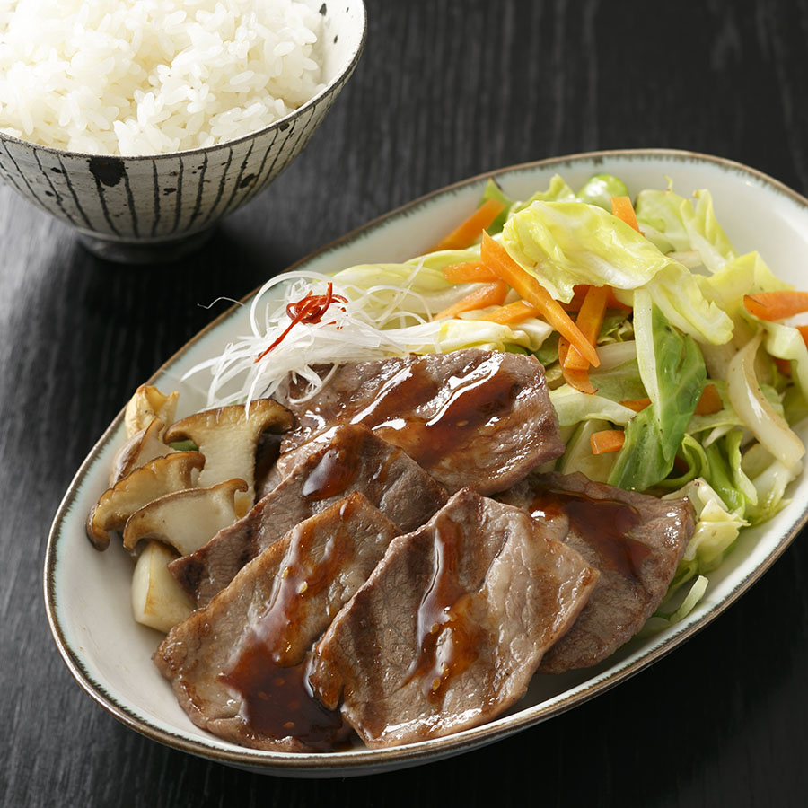 雫石牛上カルビ(焼き肉用)＆雫石牛ロース(ステーキ用)　雫石牛上カルビ500ｇ、雫石牛ロース150g×2枚、250g×2枚