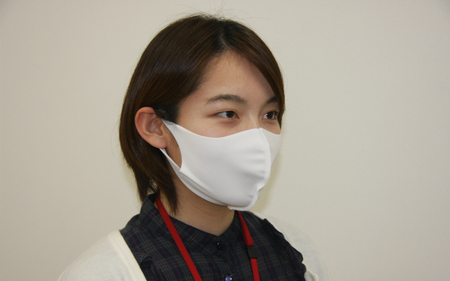 クロッツマスク2枚（ホワイト・Ｓサイズ）_1525R-1