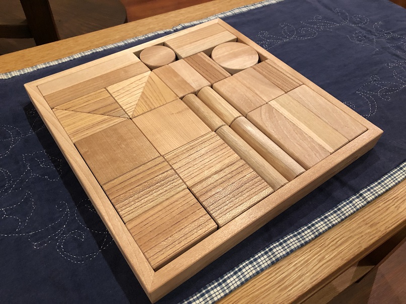 JU-02 国産木材 手づくり 木のおもちゃ ( 積み木 )   |  木製 玩具 子供