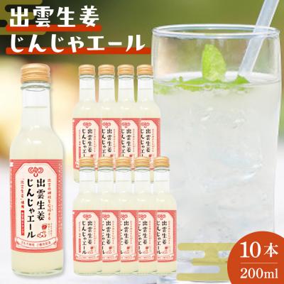 ふるさと納税 出雲市 出雲生姜じんじゃエール10本セット