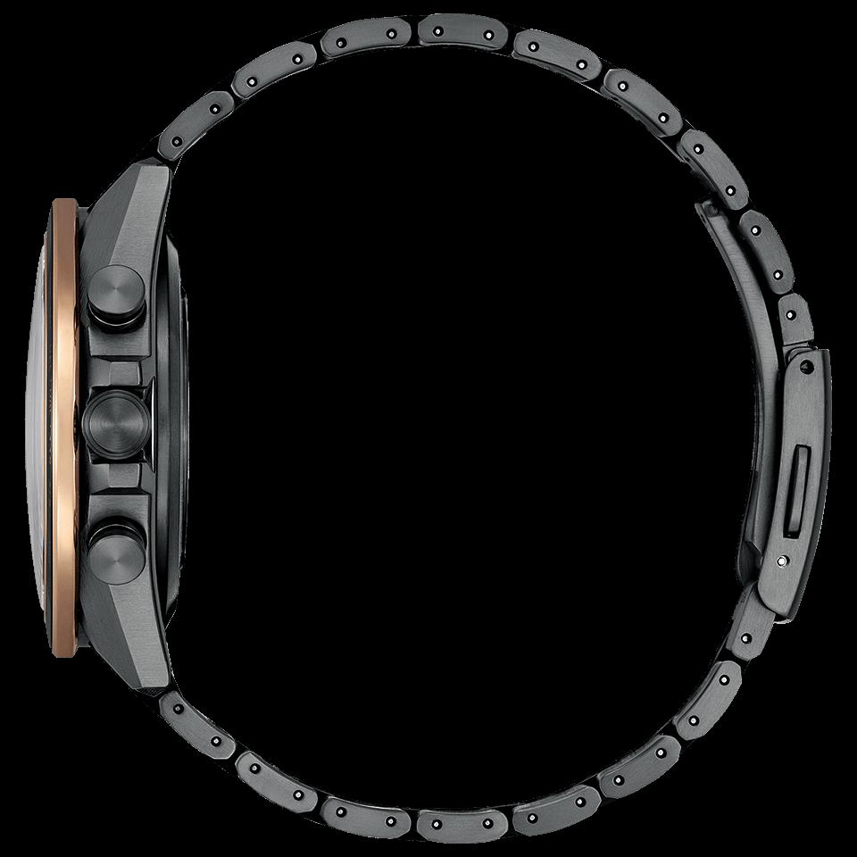 シチズン 腕時計 メンズ アテッサ アクトライン ブラックチタン™シリーズ CC4074-61W | 光発電 エコ・ドライブ GPS 時計 ソーラー 衛星 電波時計 長野県 飯田市