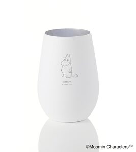 ムーミンタンブラー／White+Silver（ムーミン）　ku186-032-r