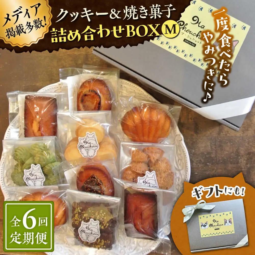 【全6回定期便】クッキー＆焼き菓子詰め合わせBOX M／ クッキー [ASBU013]