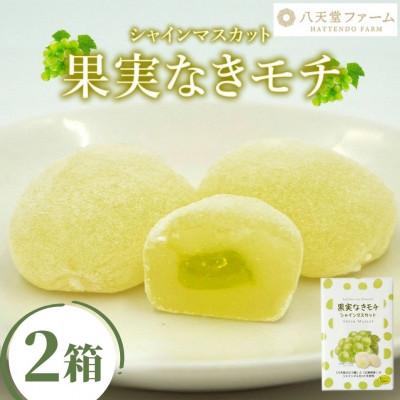 ふるさと納税 竹原市 八天堂ファーム 果実なきモチ シャインマスカット 2箱