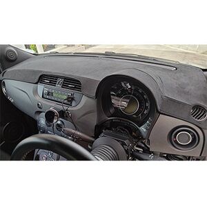 アバルト500-595用アルカンターラダッシュマット 右ハンドル車用【1678254】