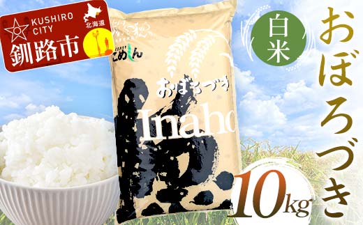 【6月発送】おぼろづき 10kg 白米 北海道産 米 コメ こめ お米 白米 玄米 F4F-6500