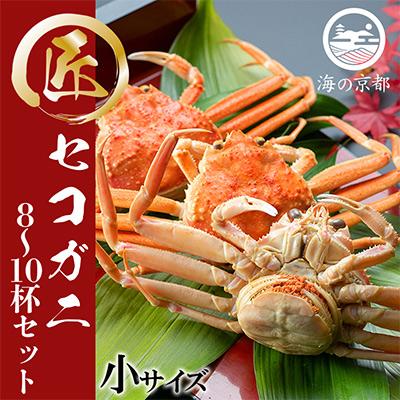 ふるさと納税 宮津市 セコガニ　コッペがに　小サイズ 8〜10杯セット