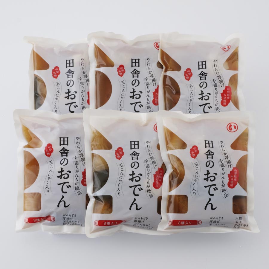 ＜まるい食品＞田舎のおでん詰合せ 470g×6袋