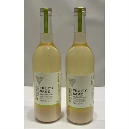 仮面の女神 クラフトドブロク りんご(720ml×2本)　信州味噌の丸井伊藤商店_酒・アルコール   _【1576504】