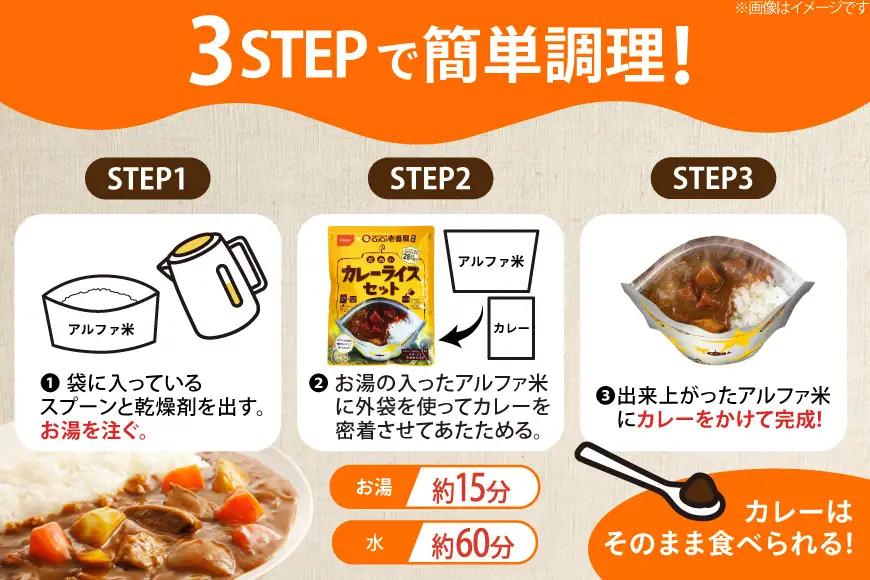 Coco壱番屋監修 尾西のカレーライス 3食 セット