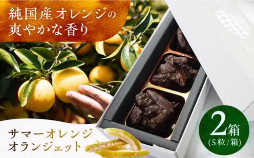 【お歳暮対象】サマーオレンジ オランジェット 2セット 長崎県/心優-CotoyuSweets- [42AFAE013]  ちょこ おれんじ 冷凍 スイーツ  贈答  ギフト お歳暮 御歳暮 冬 ギフト お取り寄せ 贈答 プレゼント 贈り物 人気 おすすめ 12月 年内 配送 発送 年末 熨斗 のし