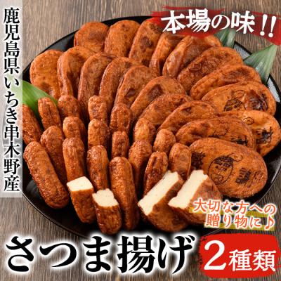 ふるさと納税 いちき串木野市 松下商店のさつま揚げ シンプルセット 2種 詰め合わせ