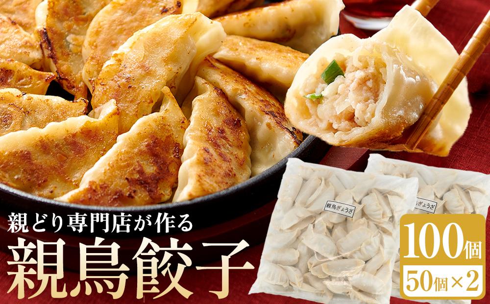 親どり専門店が作る親鳥餃子（50個×2セット） 372013_GK012