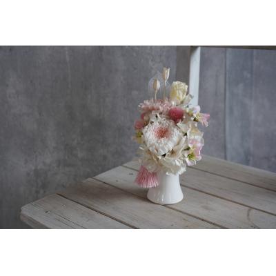 ふるさと納税 小牧市 プリザーブド仏花(大)(パステルピンク)[133O10-02] |  | 03