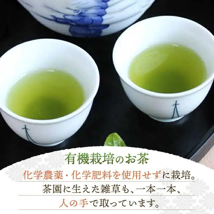 【口あたりまろやか】さざの有機栽培茶 宝緑 100g×3本詰め【宝緑園】[QAH004]