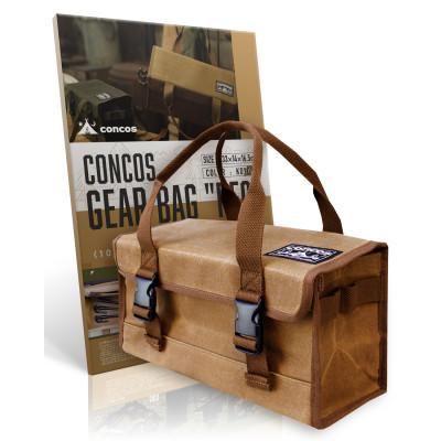 ふるさと納税 寝屋川市 コンコス ペグケース【REC】ツールバッグ コヨーテ