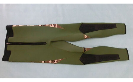 【泉フィルター株式会社】鮎タイツ20 III（黒×オリーブ） MX