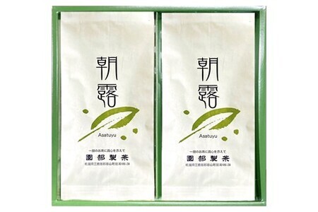 あさつゆ(煎茶)2本入【お茶 香り 深蒸し茶 ブレンド茶 さっぱり 水色(すいしょく) 味わい】 Z2-F002001