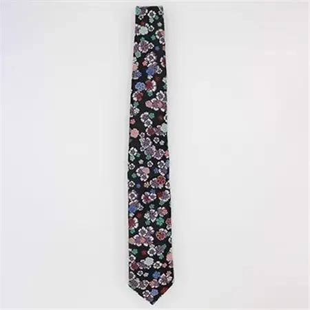 【数量限定】ひな人形の生地で仕立てたネクタイ(ナデシコ柄)_装飾品・工芸品 ネクタイ・ベルト 服飾小物 _【1143768】