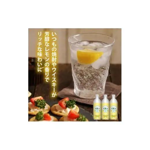 炭酸水 定期便 毎月 12回 レモン 500ml×24本 ソーダ 瀬戸内産 レモンエキス