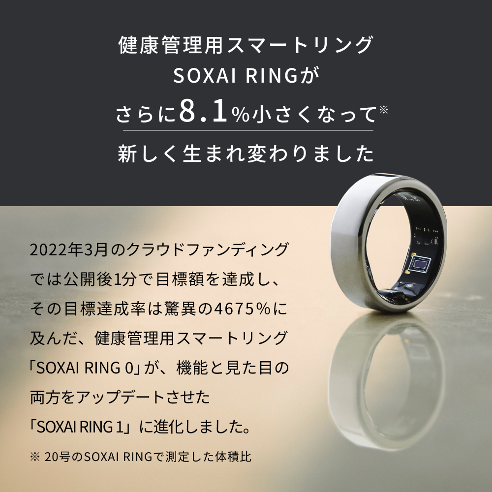 SOXAI RING 0 スマートリング